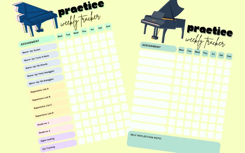 Practice Weekly Tracker