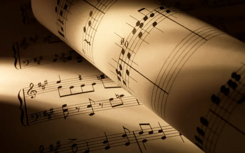 Section and harmony map of Beethoven's Moonlight Sonata first movement