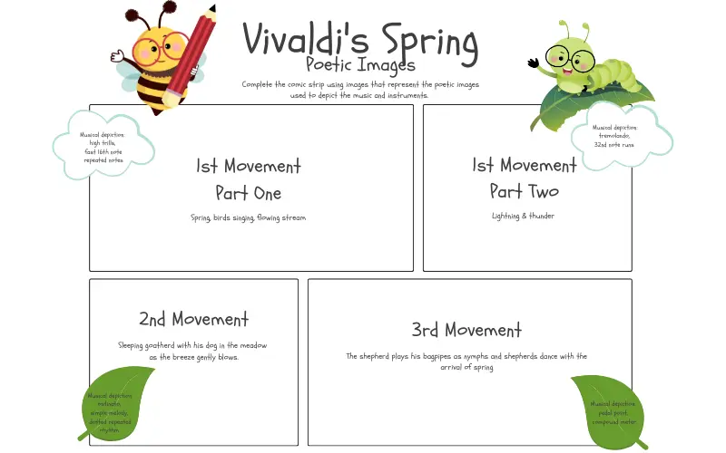 Vivaldi (Spring) Comic Strip preview