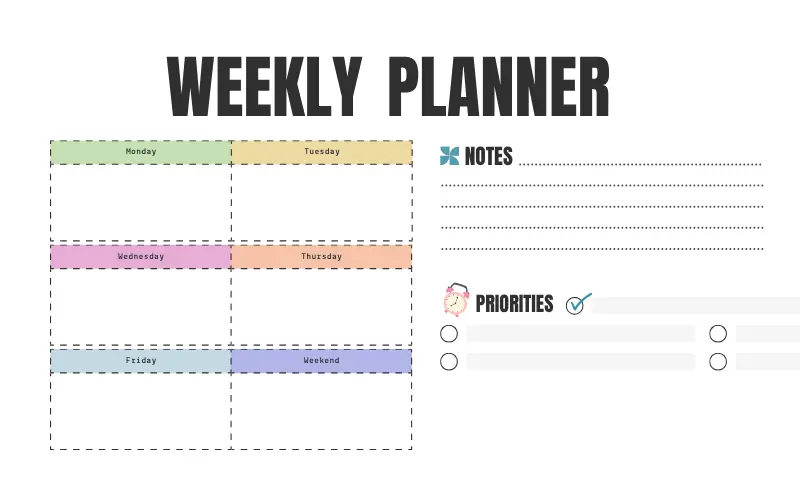 Weekly Practice Planner preview